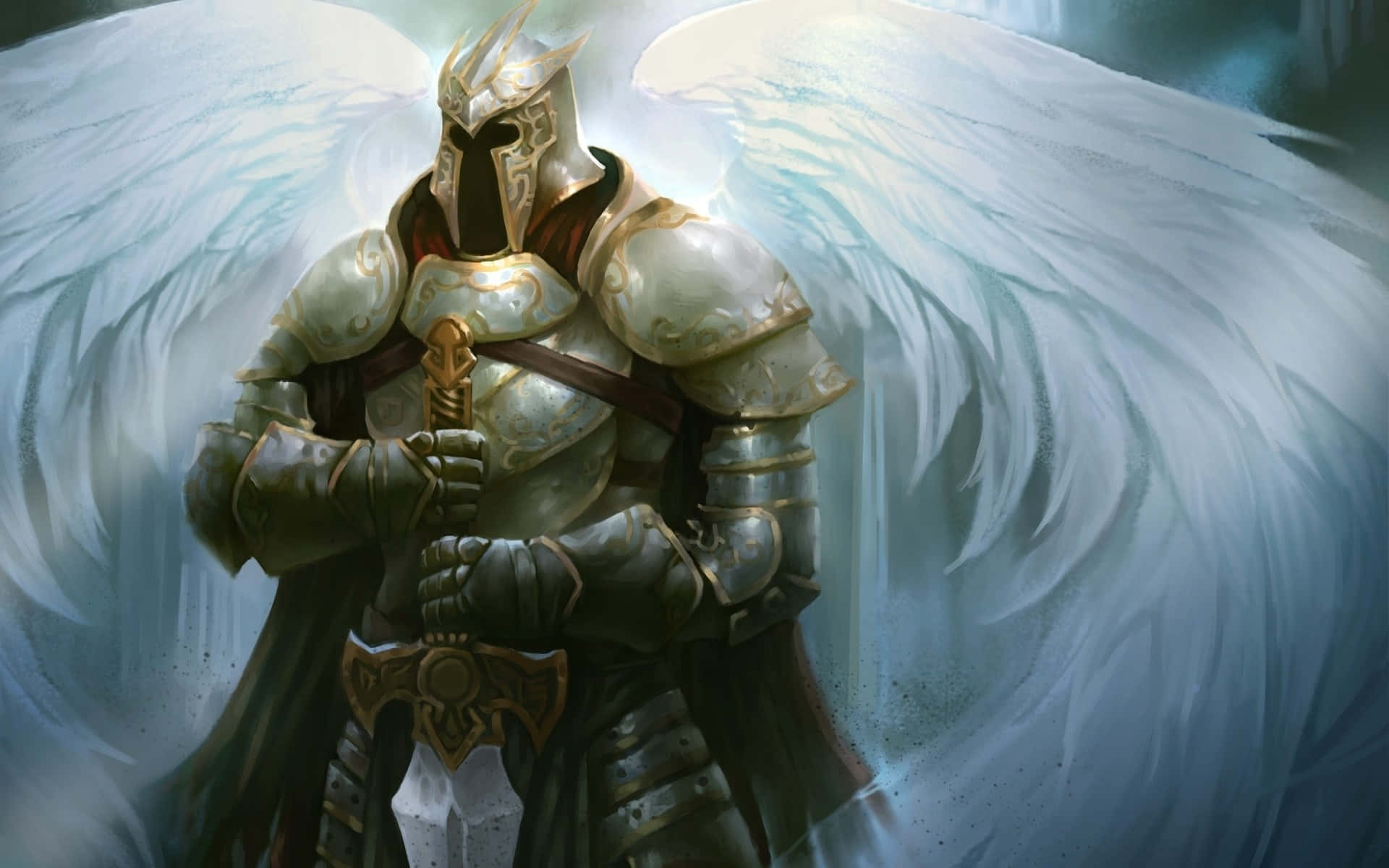 Male Guardian Angel Warrior Picture