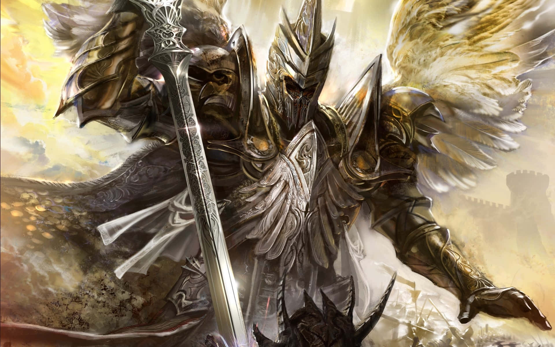 Knight Guardian Angel Picture