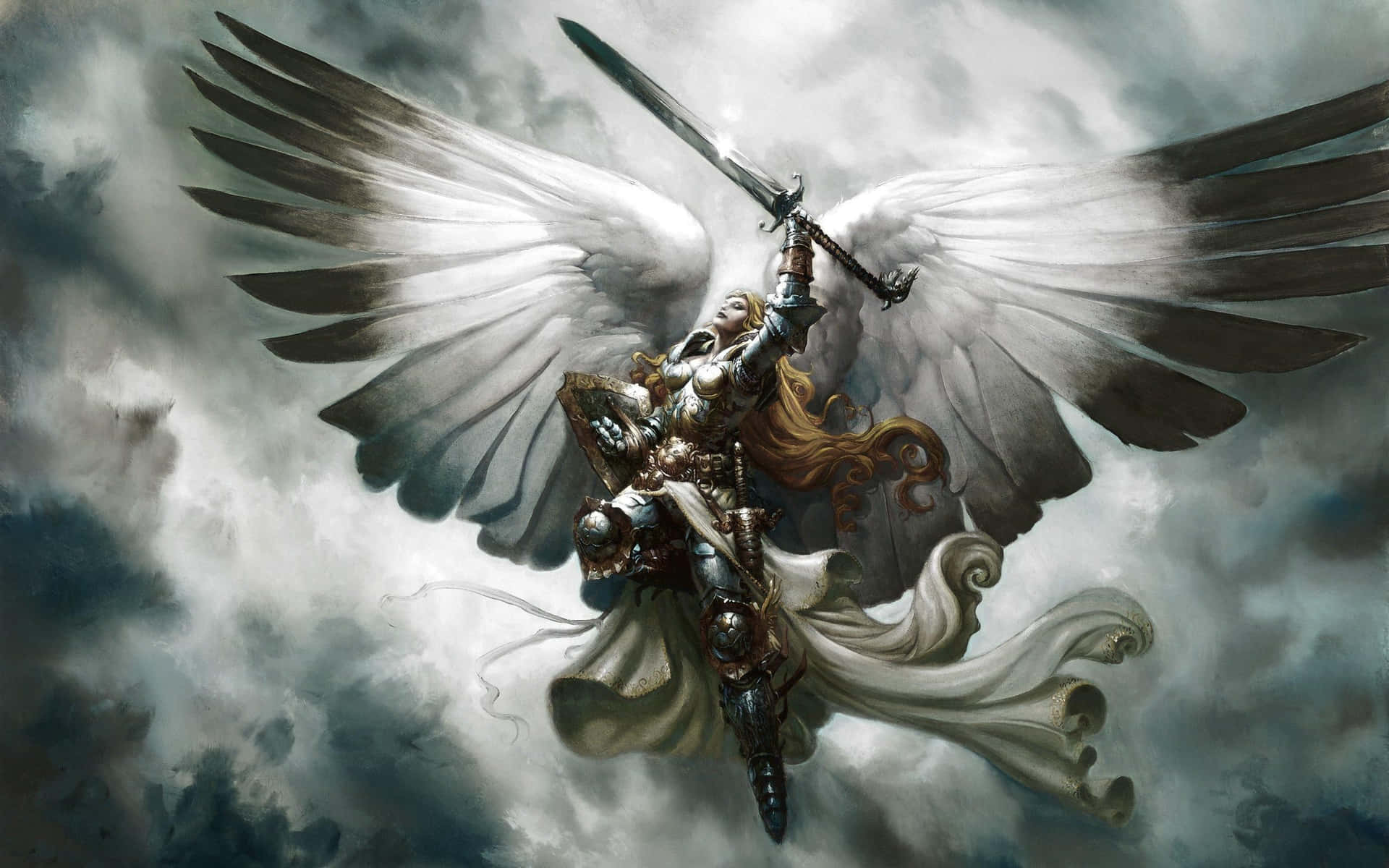 Female Guardian Angel Warrior Picture