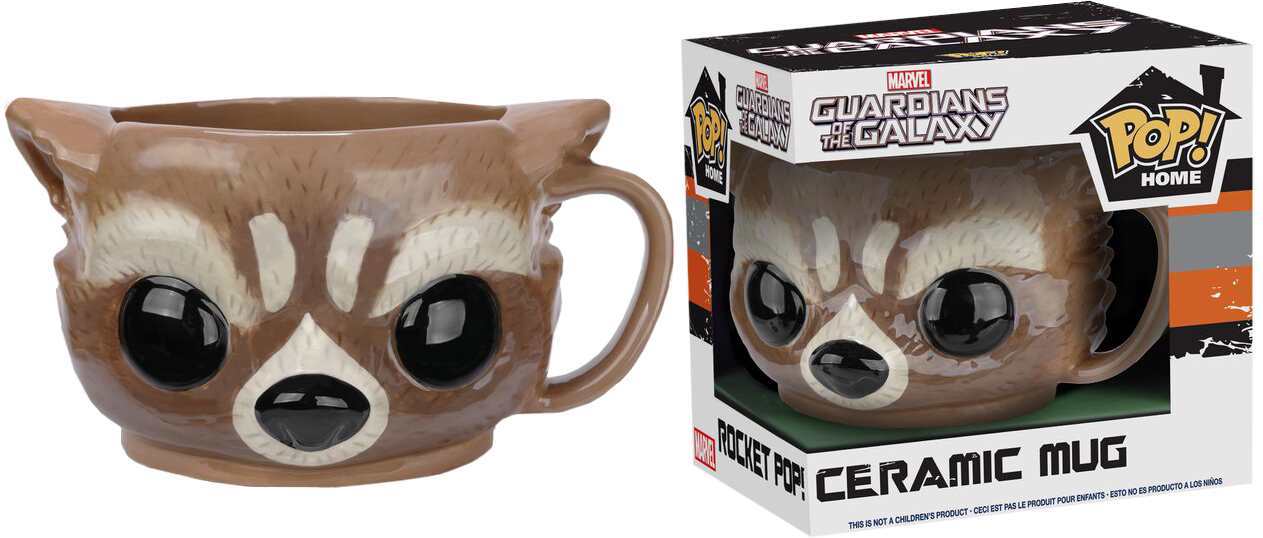 Guardians Galaxy Rocket Raccoon Mug SVG