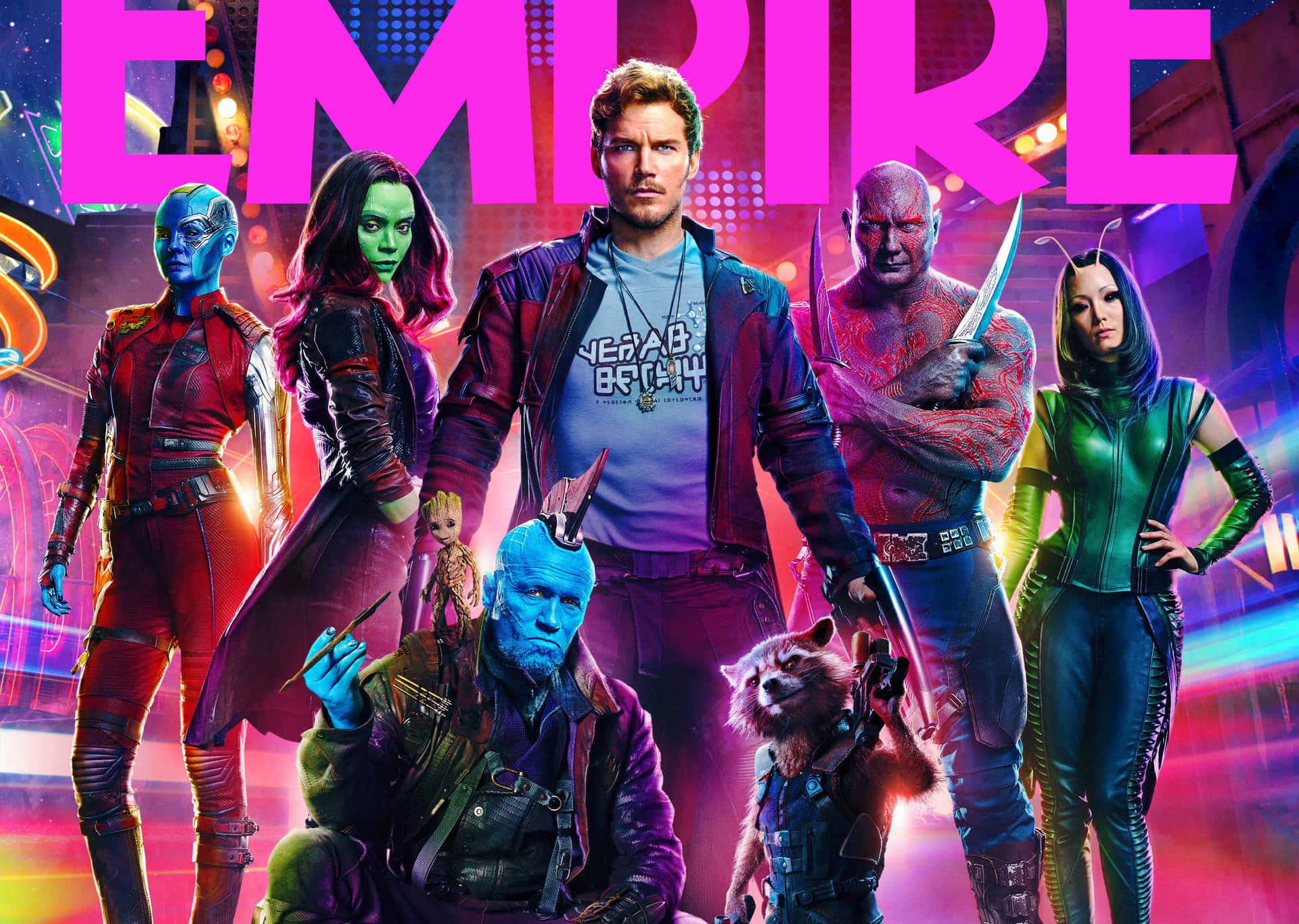 Chris Pratt stars in Marvel's Guardians of the Galaxy 2 Wallpaper
