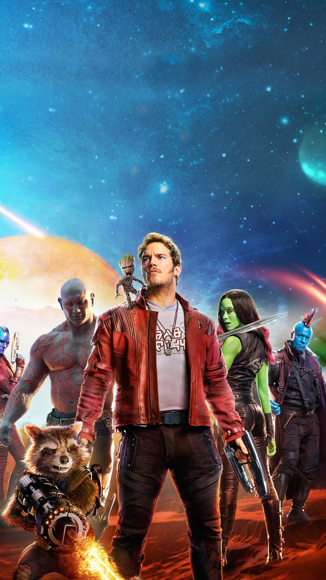 Machdich Bereit Für Ein Episches Abenteuer Mit Guardians Of The Galaxy 2. Wallpaper