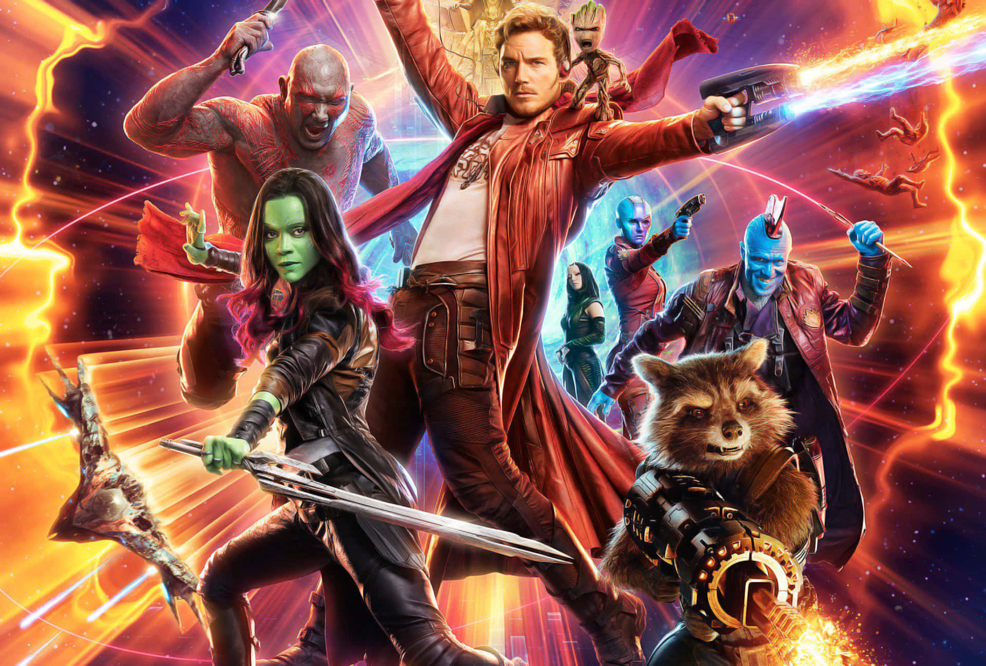 "The Guardians Of The Galaxy Are Back and Ready To Save the Galaxy Again!" Wallpaper