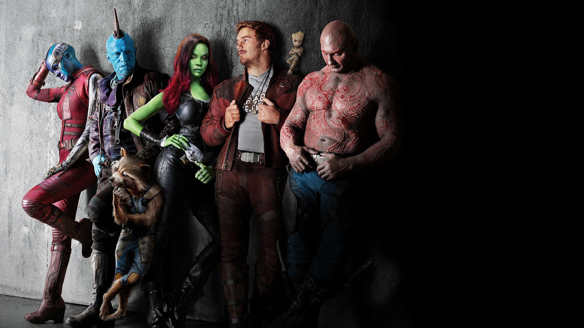 Meet The Guardians of the Galaxy in the Action-Packed Sequel Wallpaper