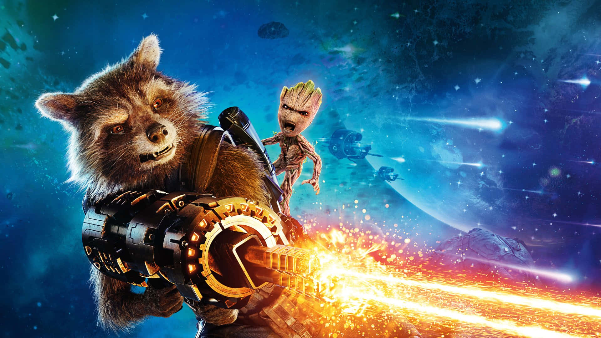 Guardians Of The Galaxy - Rocket Raccoon Wallpaper