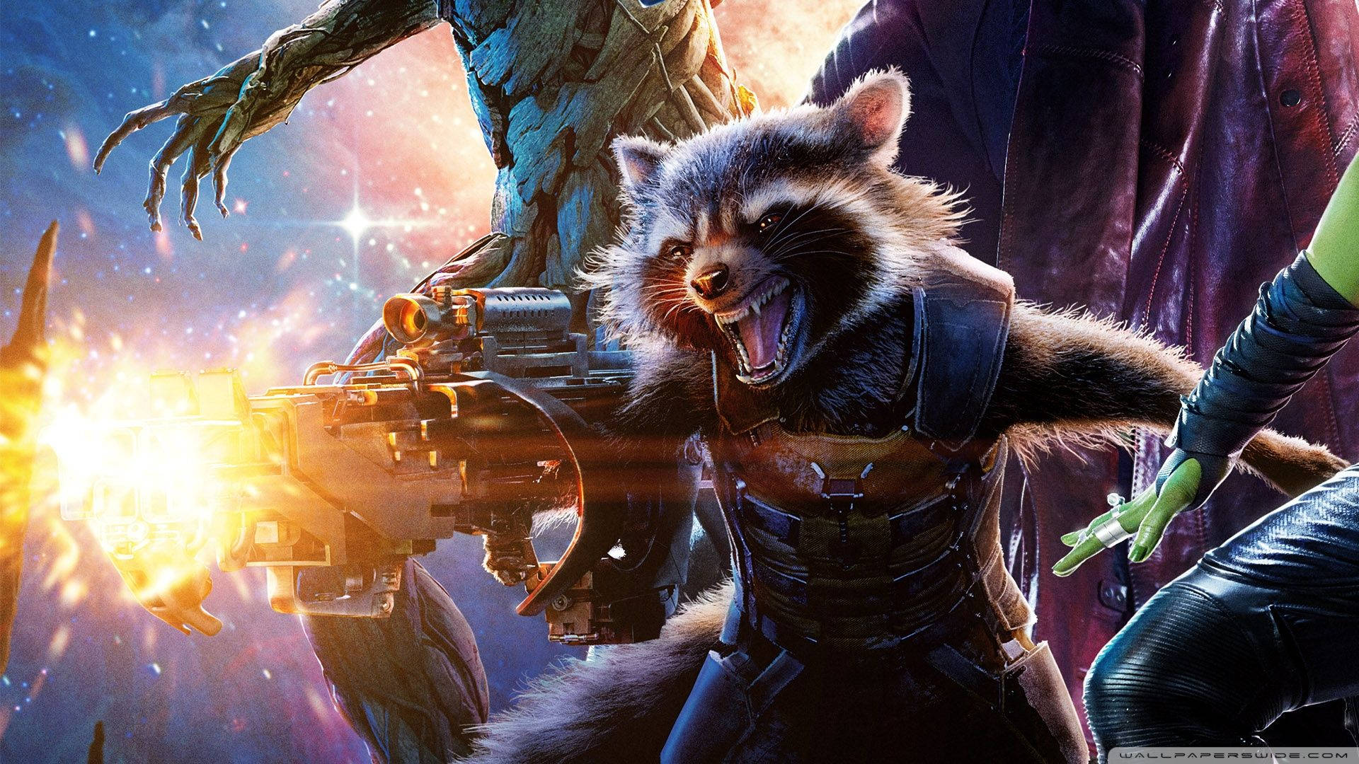 Download Guardians Of The Galaxy Rocket Raccoon Wallpaper 