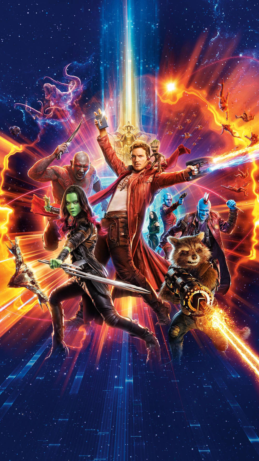 Guardians Of The Galaxy V2 Mobile Wallpaper