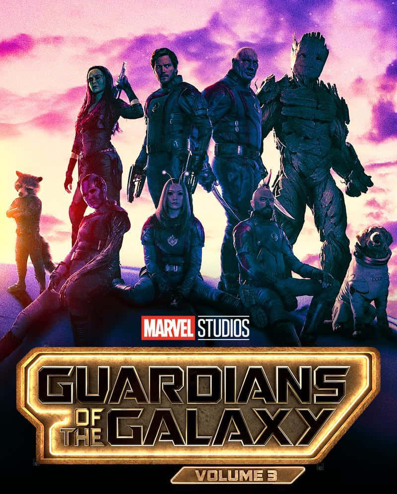 Guardiansofthe Galaxy Vol3 Poster Wallpaper