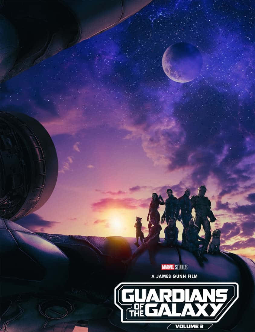 Guardiansofthe Galaxy Vol3 Poster Wallpaper