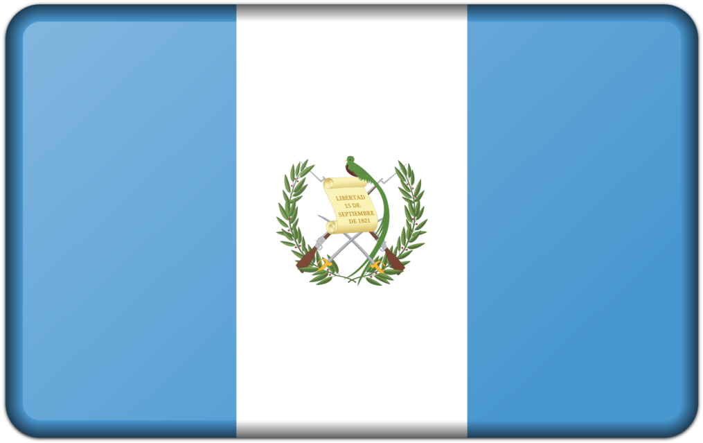 Guatemalan Flag Central America PNG