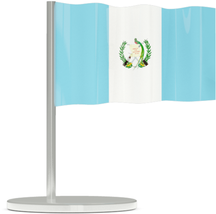 Guatemalan Flagon Desk Display PNG