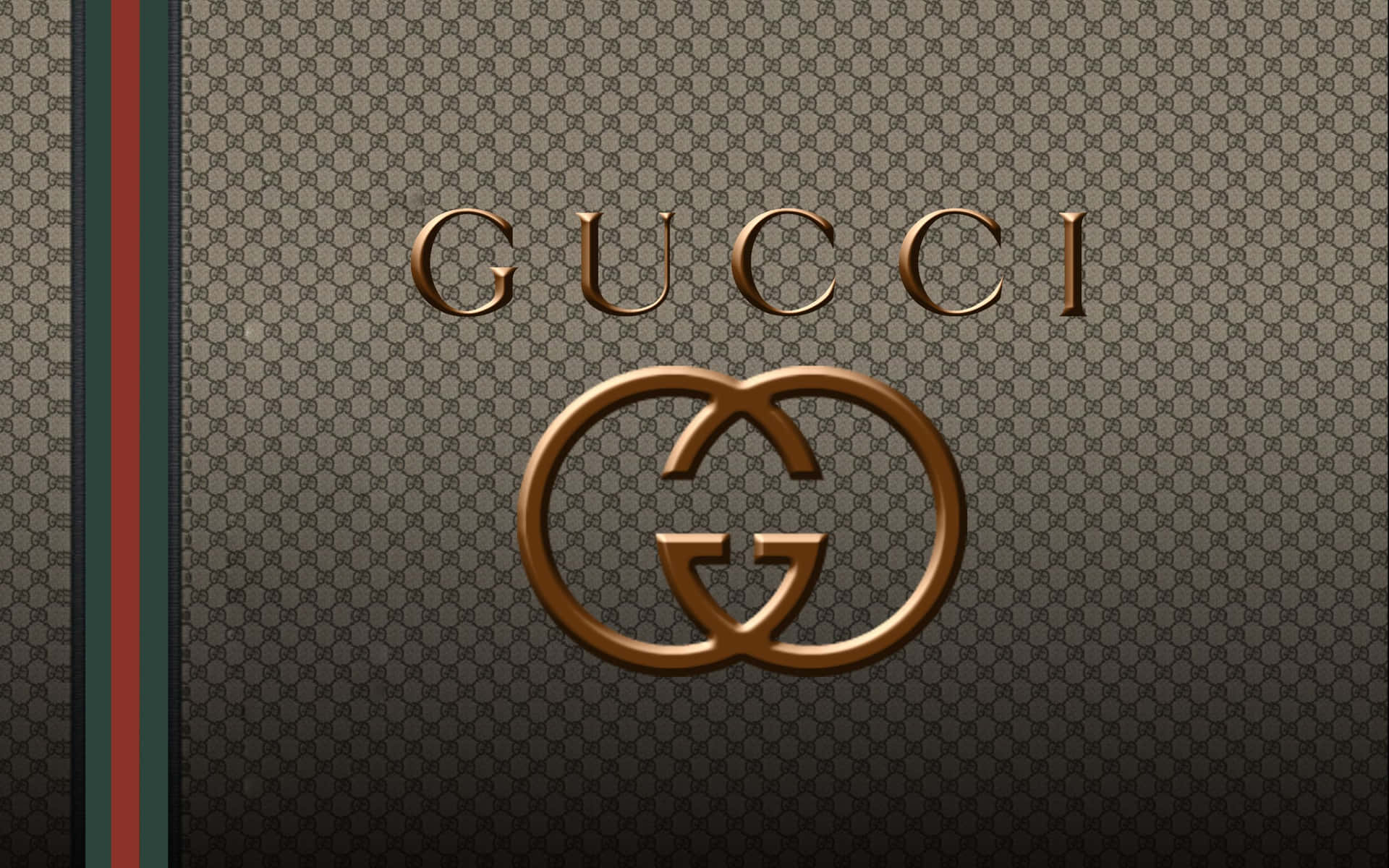 Exquisite Style Of Gucci Fashion Brand Background