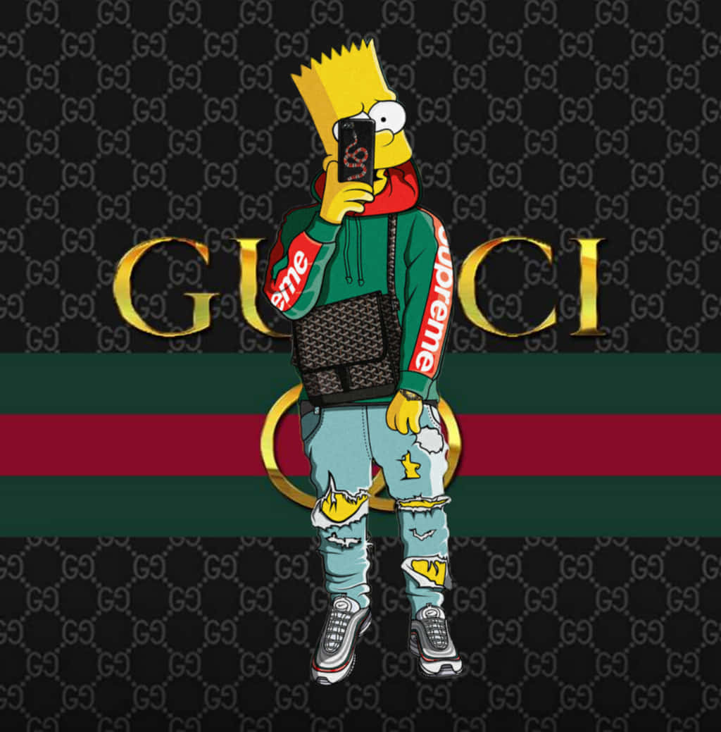 Gucci Grøn tilføjer sofistikering til enhver tøjstil. Wallpaper