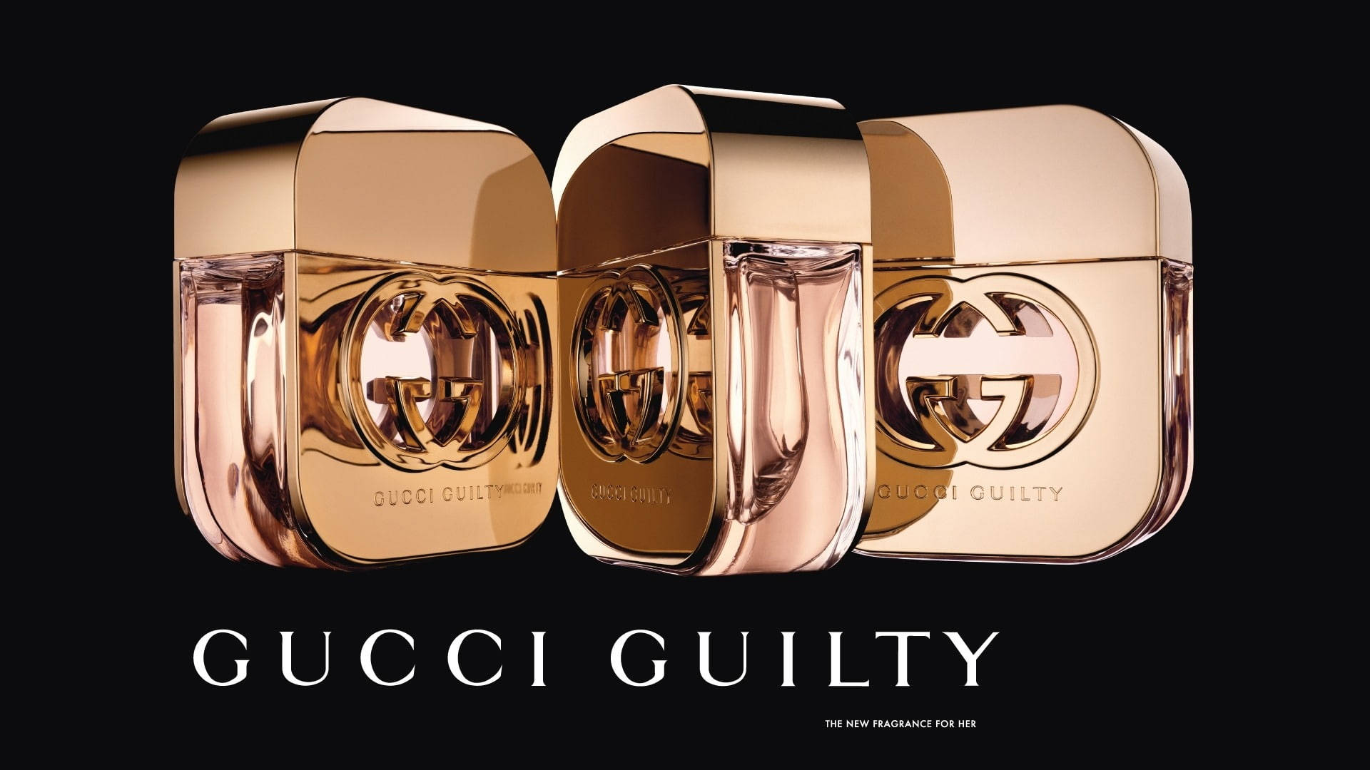 Gucci Guilty Perfume Advert Wallpaper
