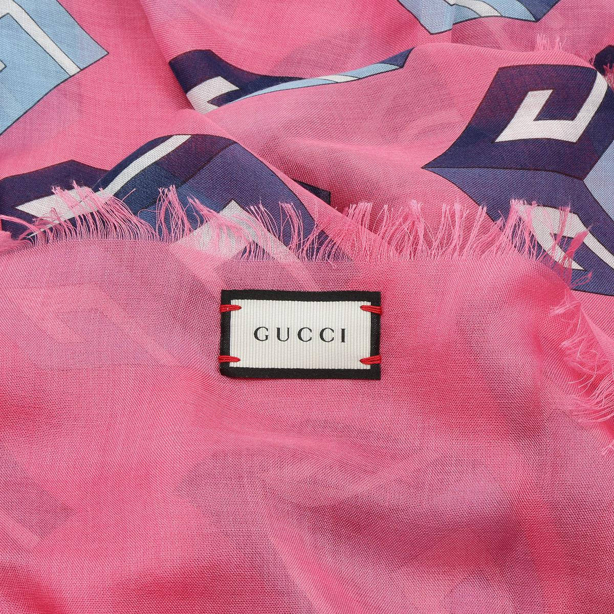 Gucci Labelon Pink Scarf Wallpaper