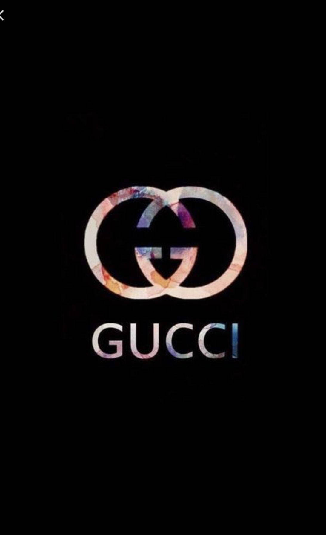Gucci Logo Artistic Background Wallpaper