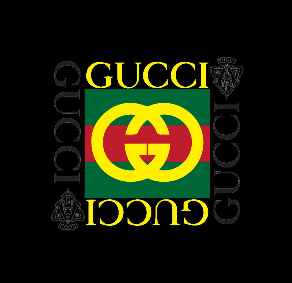 Download Gucci Logo Black Background | Wallpapers.com