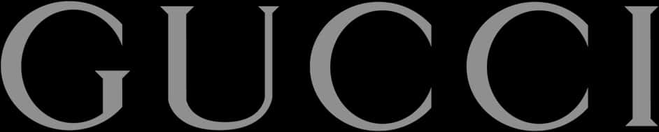 Gucci Logo Black Background PNG