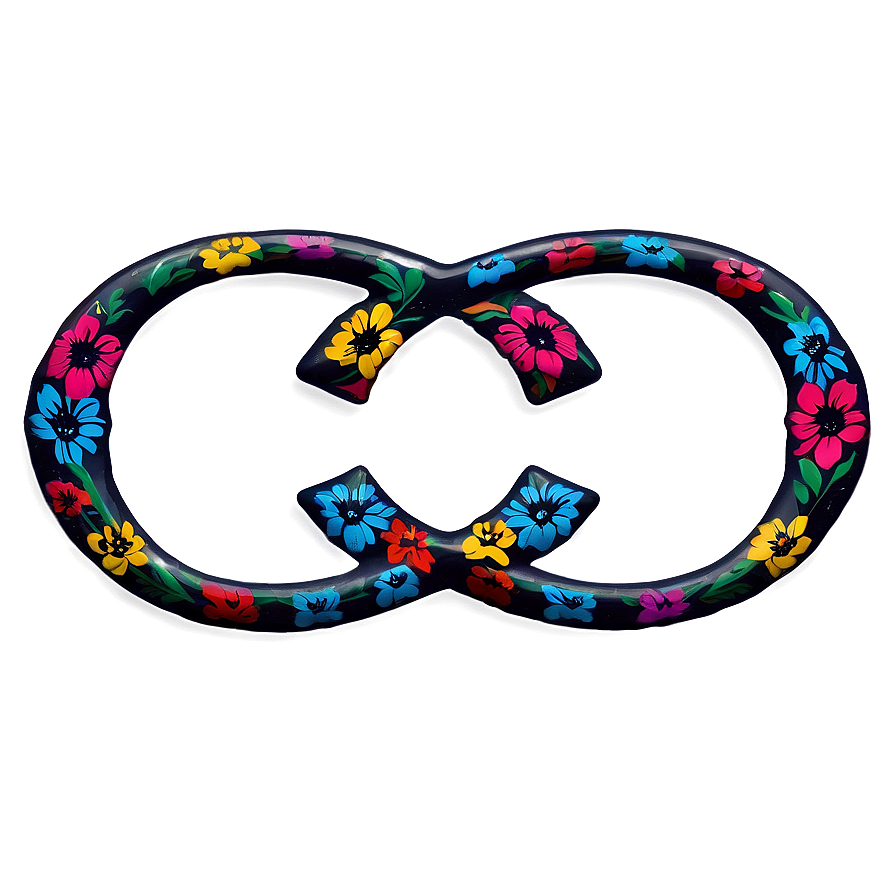 Download Gucci Logo With Flowers Png 05252024 | Wallpapers.com