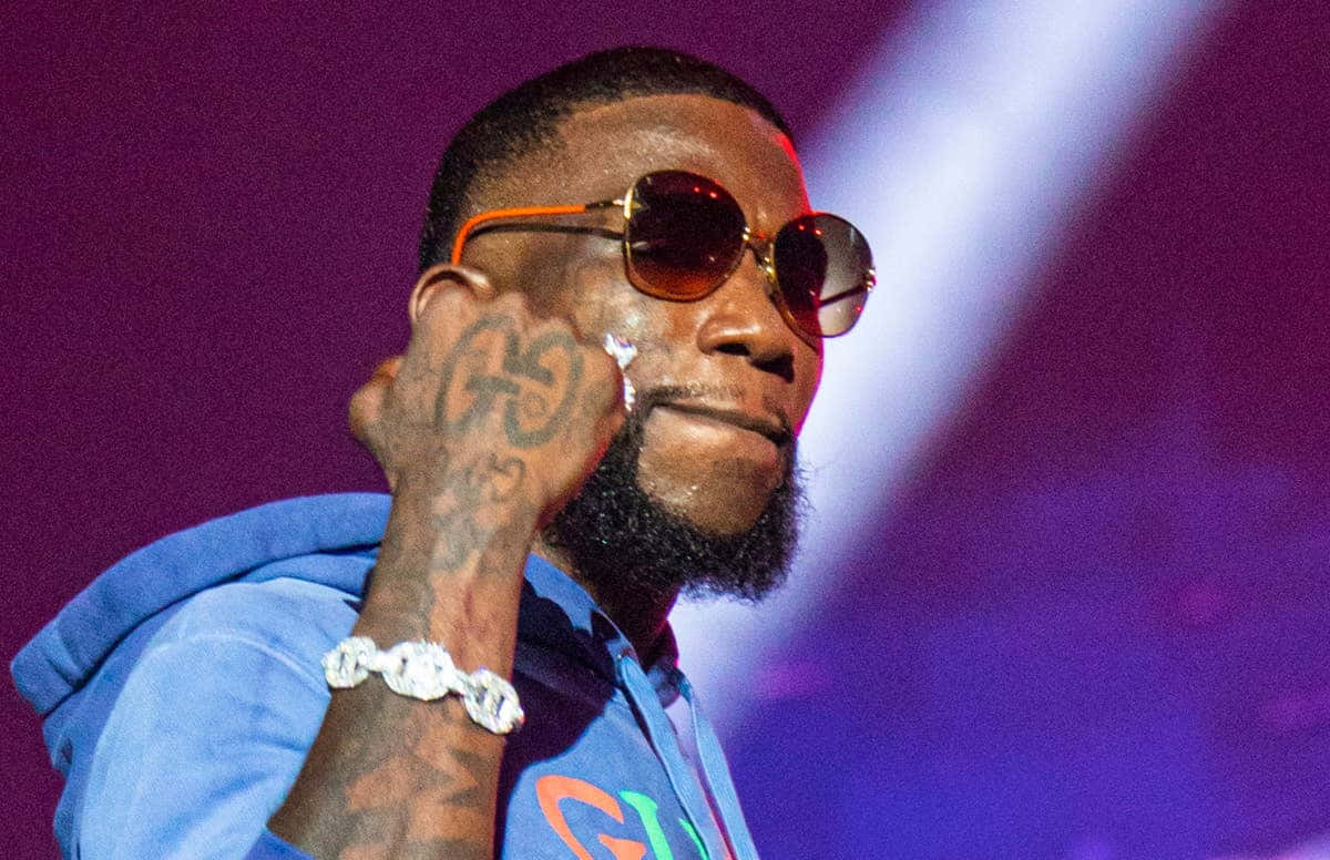 Gucci Mane Optreden Zonnebril Achtergrond