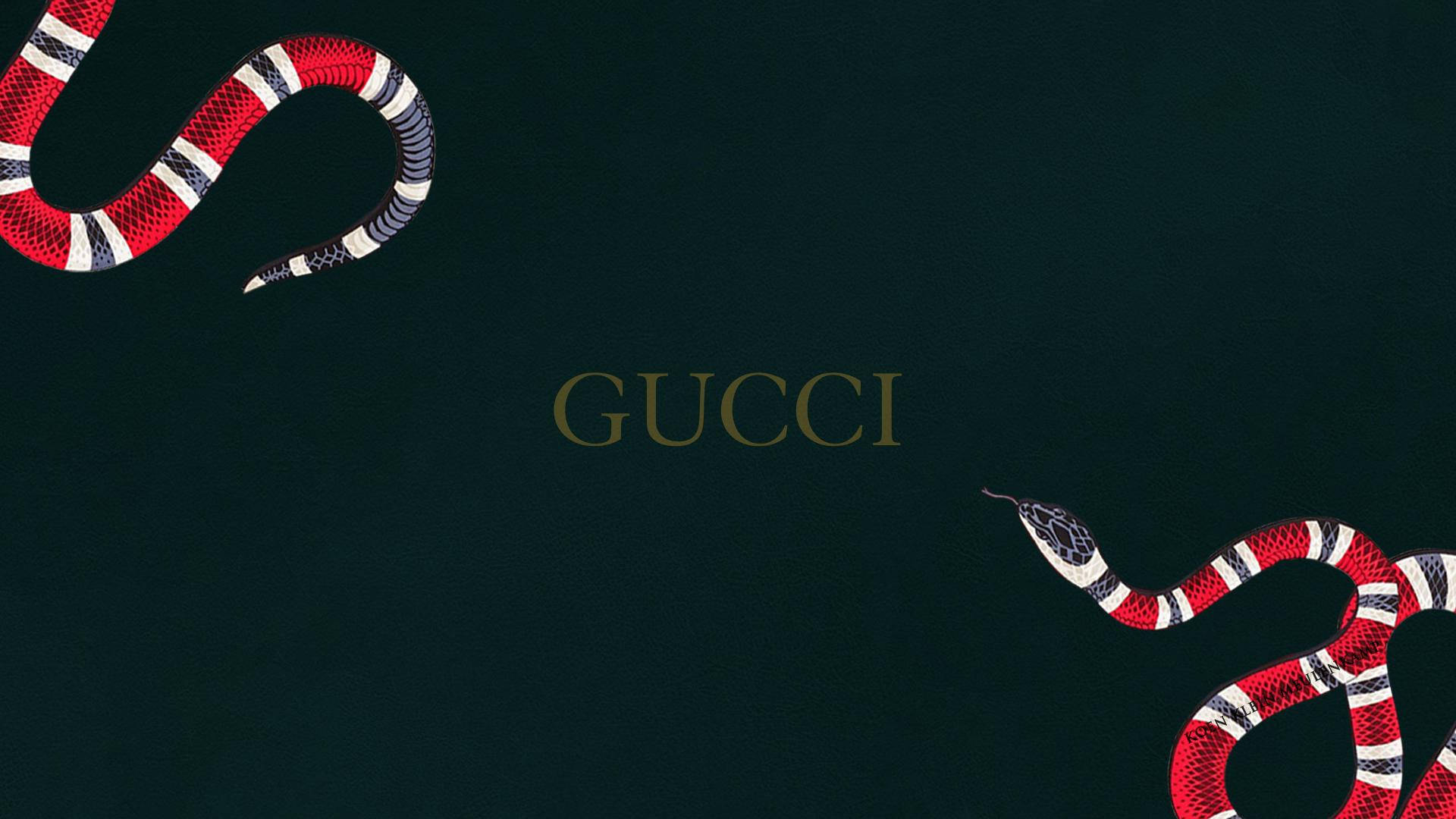 Gucci Snake Wallpaper Design Wallpaper