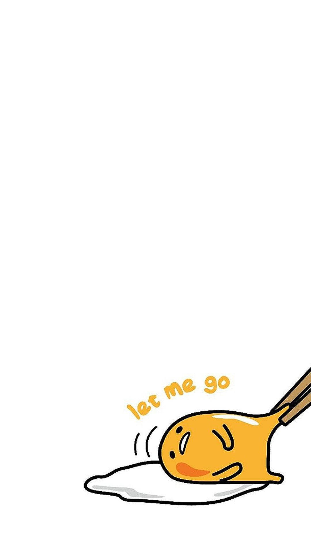 "This Gudetama Aesthetic perfectly sums up my mood" Wallpaper