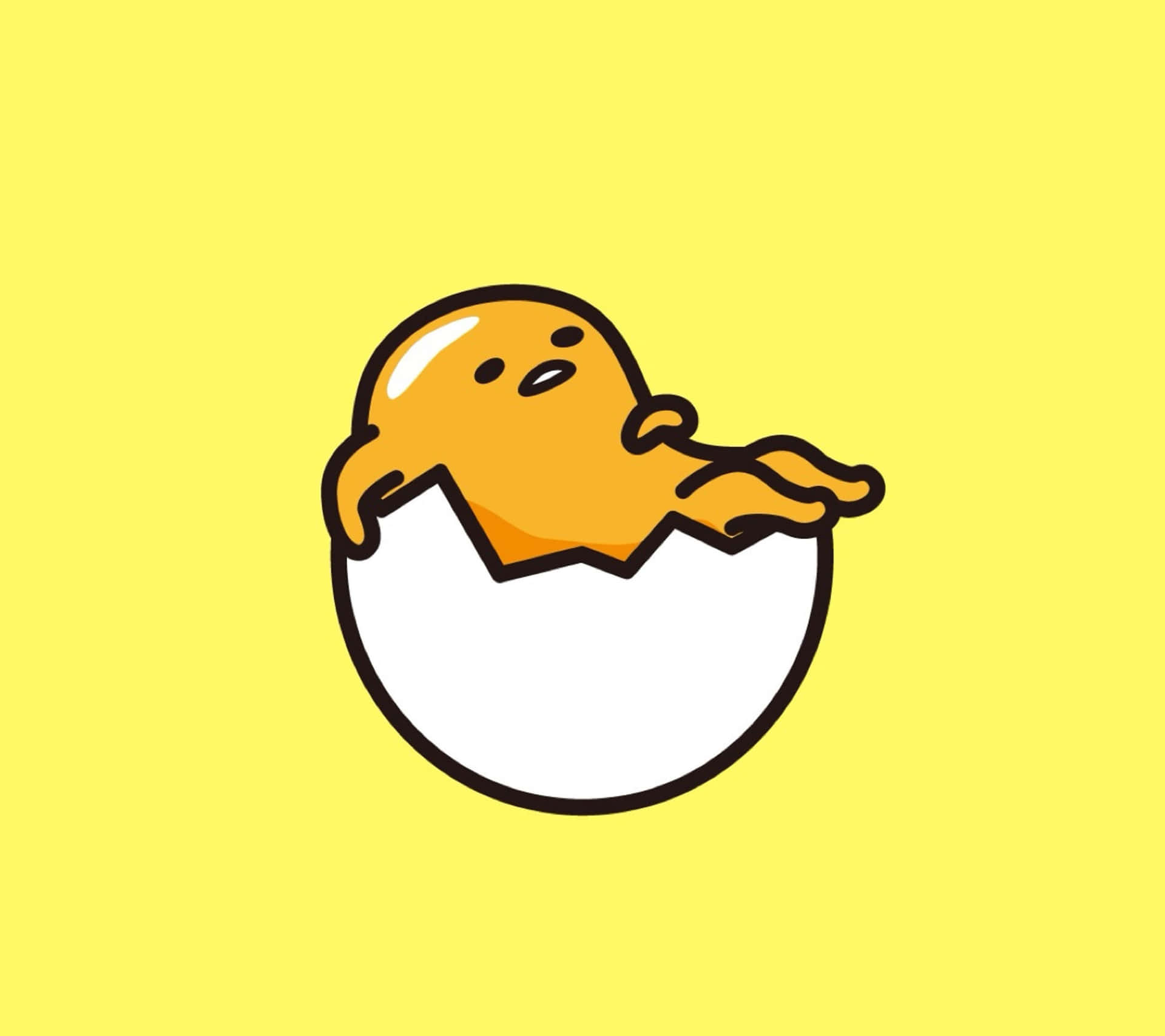 Get Your Morning Fix with Gudetama Computer Wallpaper