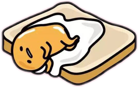 Download Gudetama Lazy Egg On Toast | Wallpapers.com