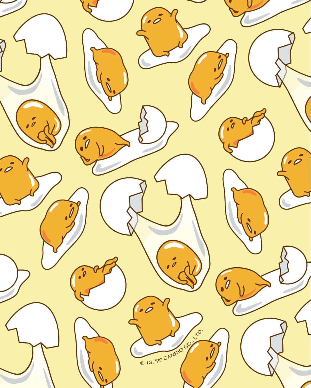 Gudetama Is Ready For You To Take Your Calls! Wallpaper