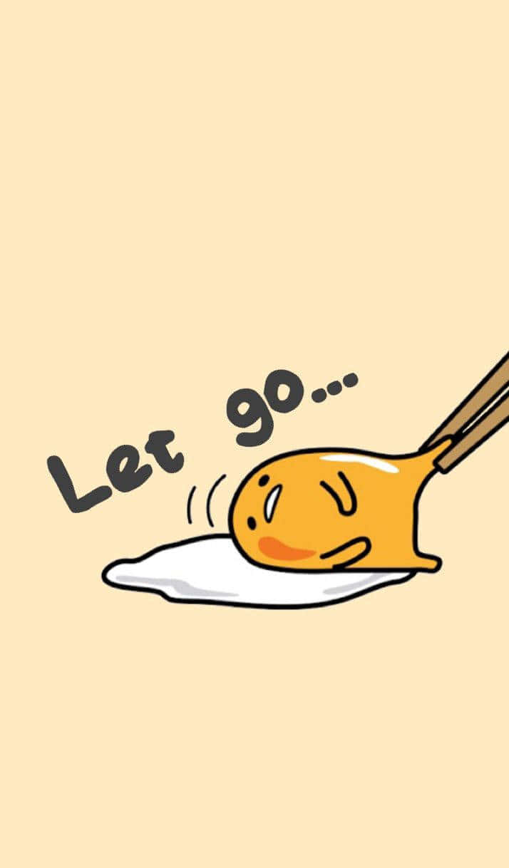 Gudetama, the lovable lazy egg on your phone. Wallpaper