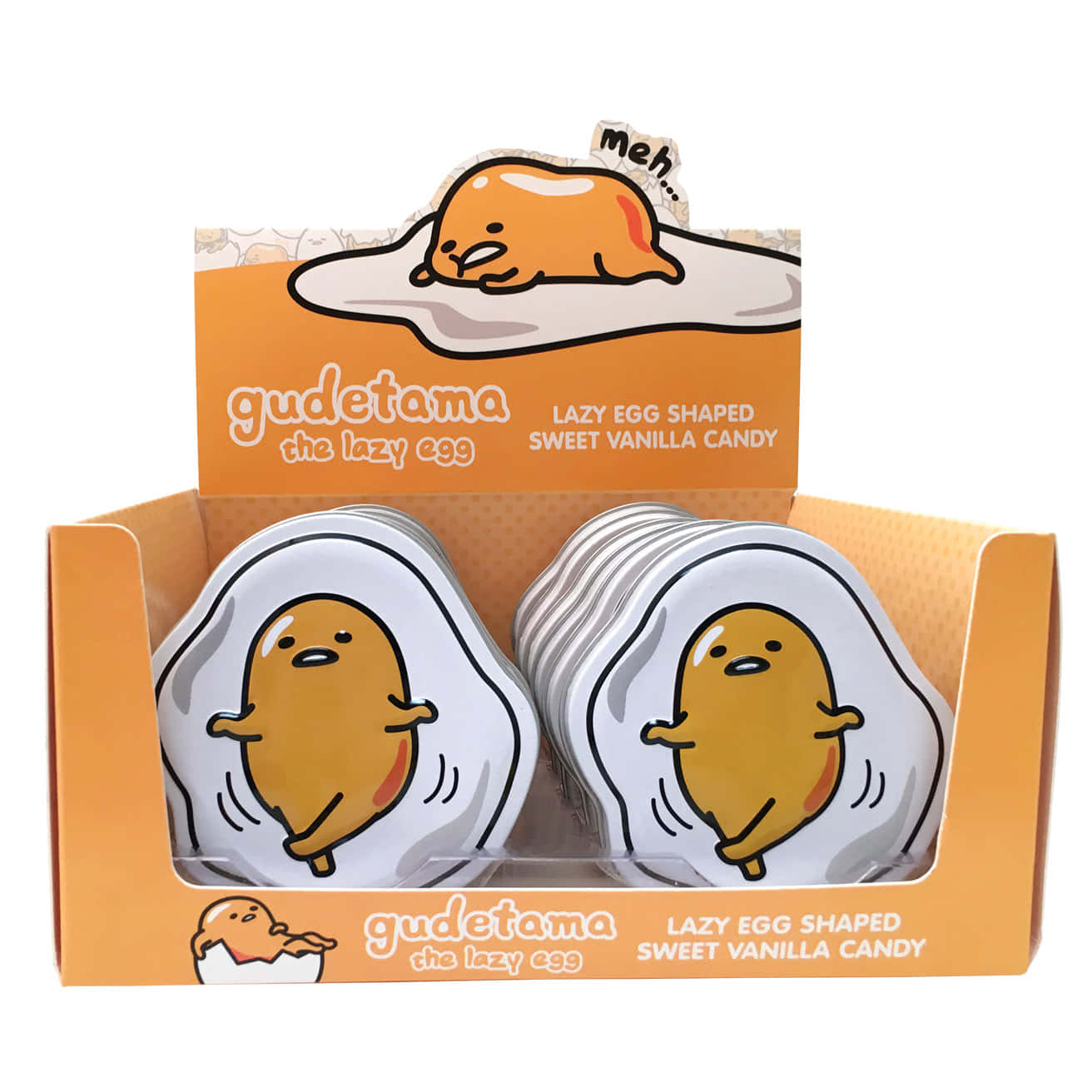 A Display Of A Box Of Guddoma Egg Magnets