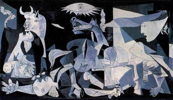 Guernica 1937 Famous Painting Background