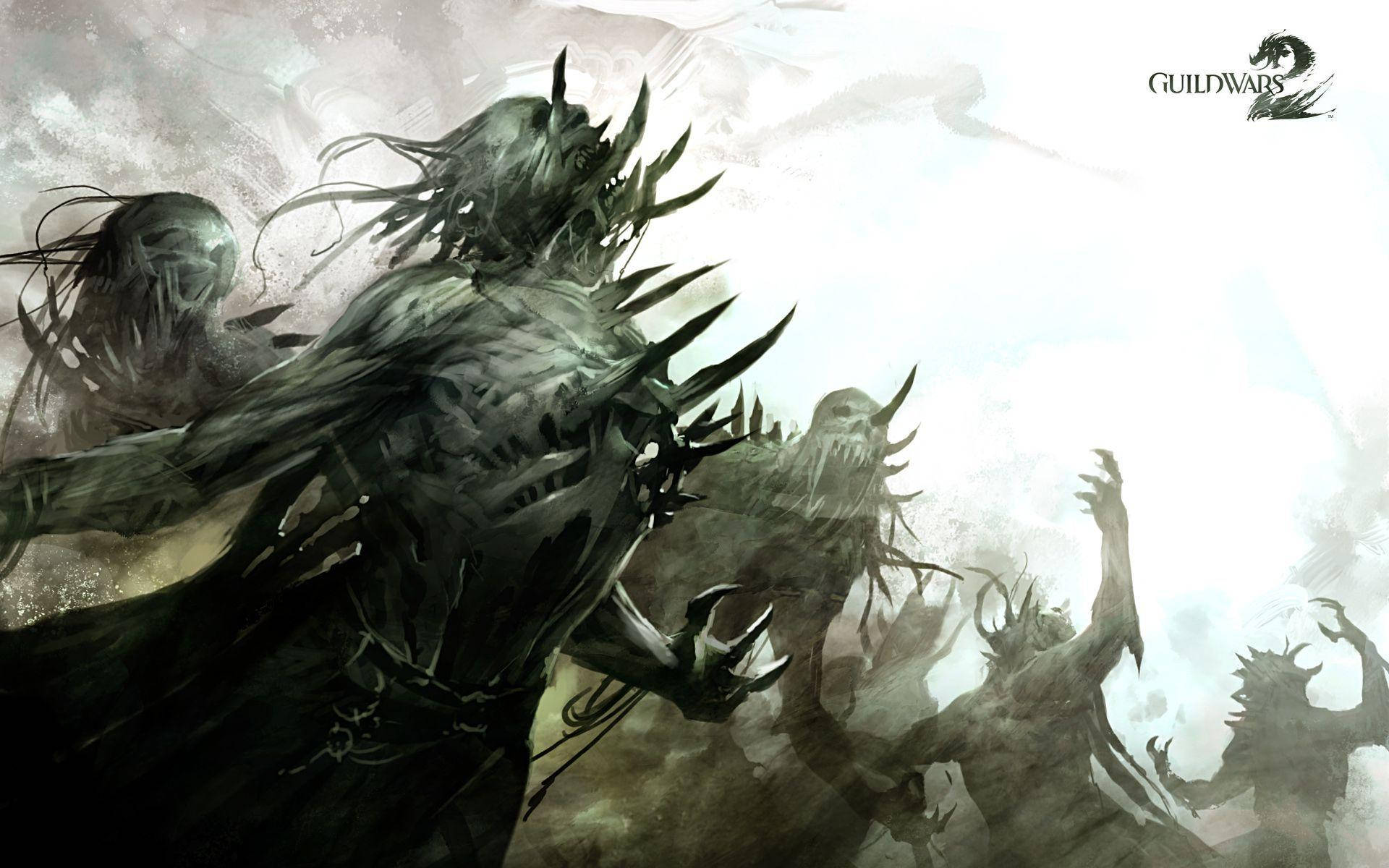 Guild Wars 2 Grawl Monsters Wallpaper