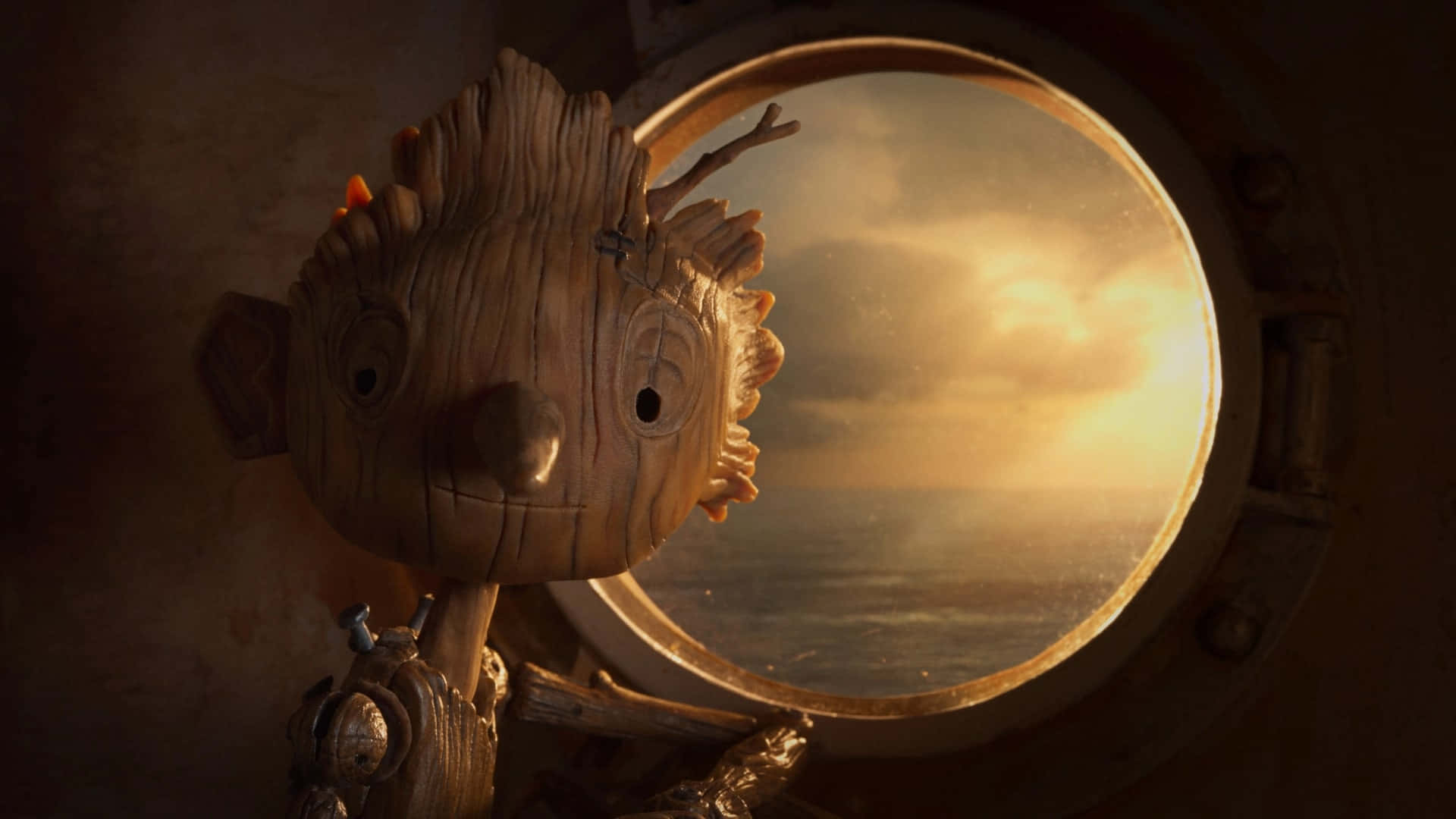A Magical Journey Awaits - Guillermo Del Toro's Pinocchio Wallpaper