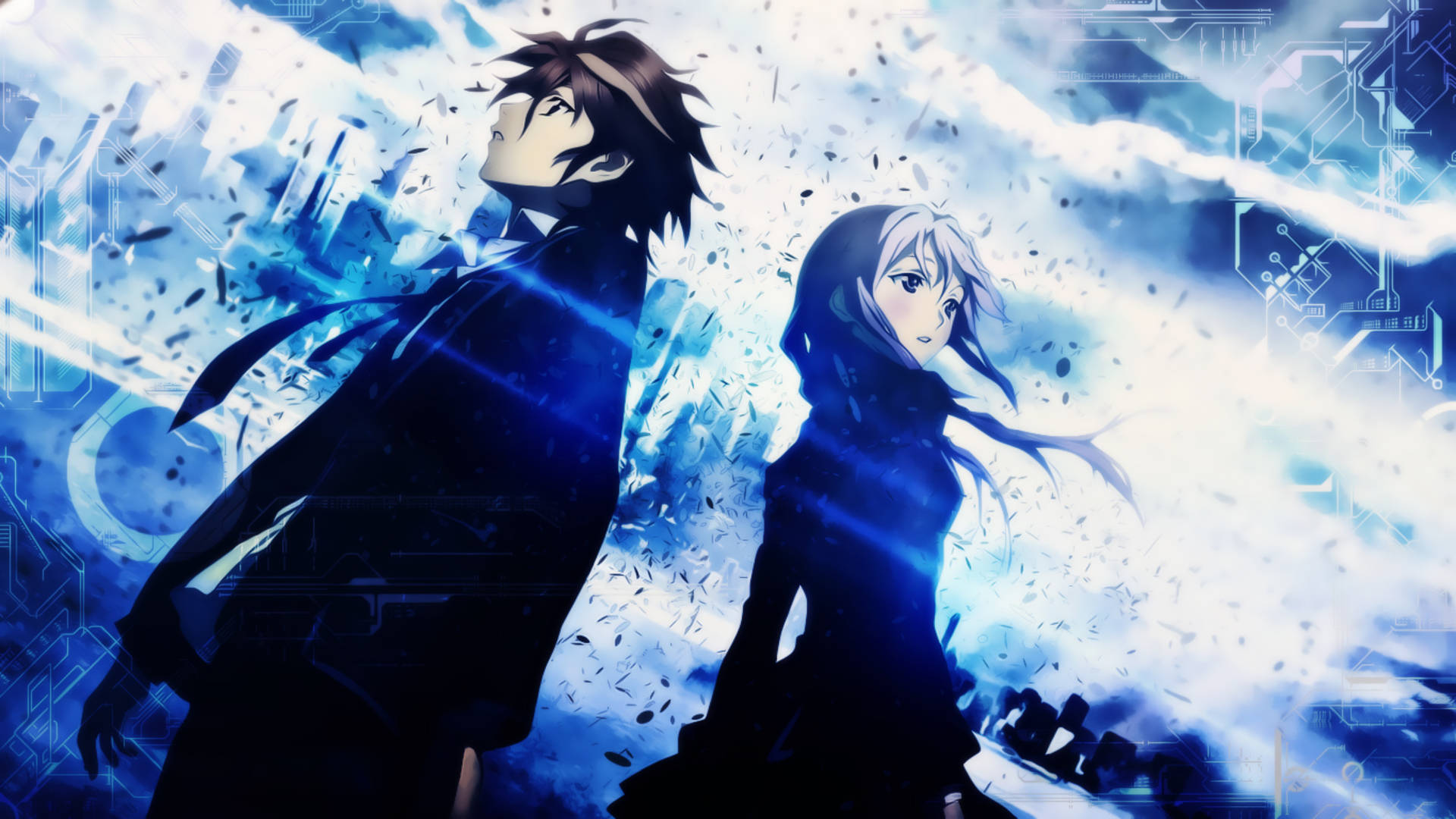 Guilty Crown Blue Graphics