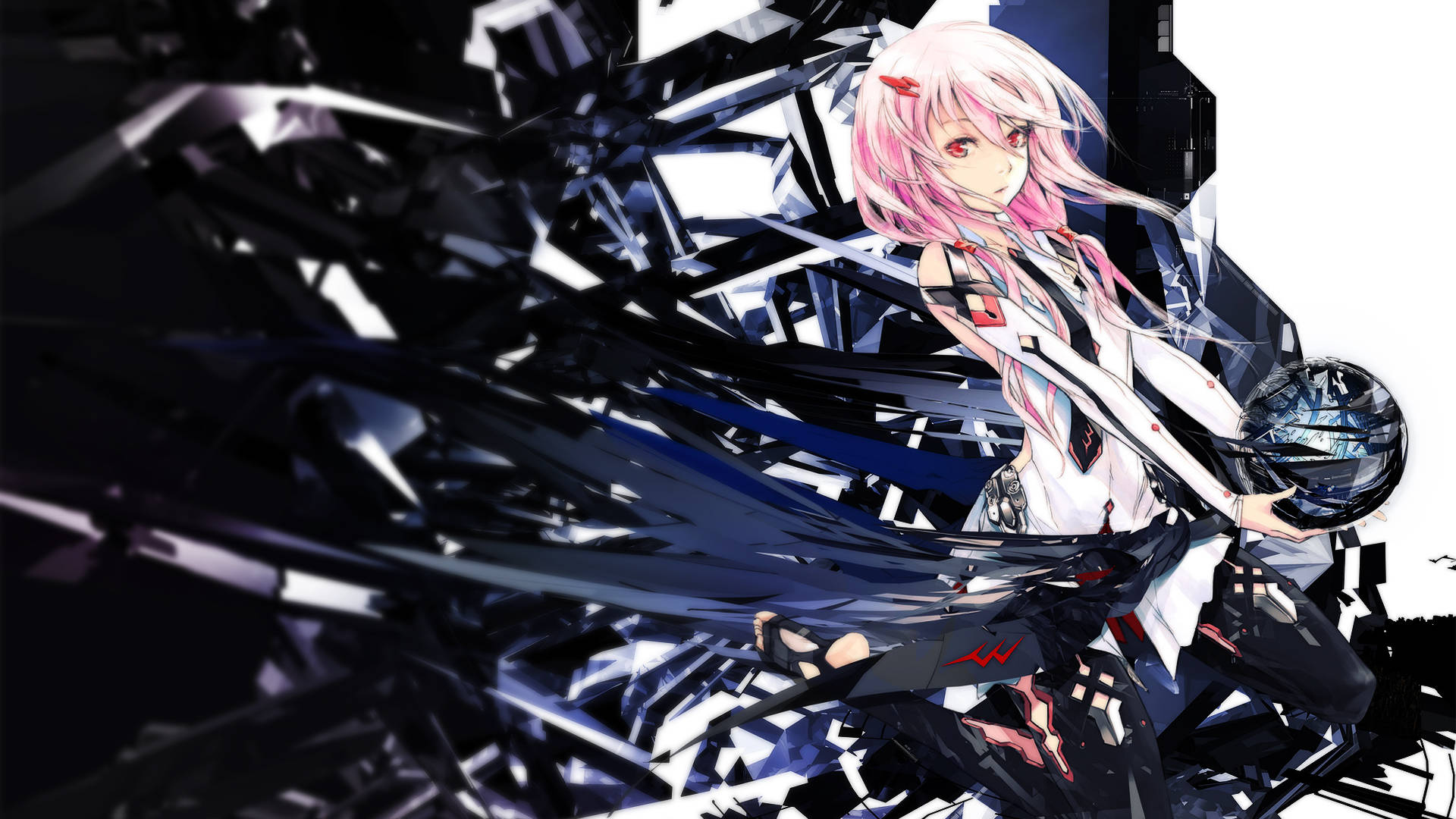 Guilty Crown Inori Holding Crystal Ball