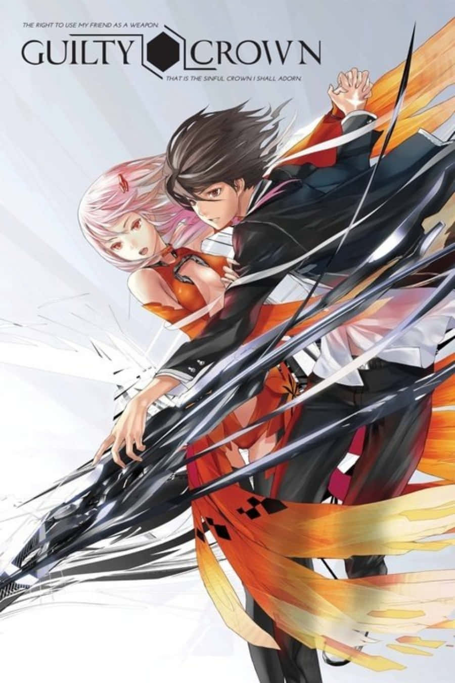 Follow in the footsteps of Shu and fight to save the world in Guilty Crown.