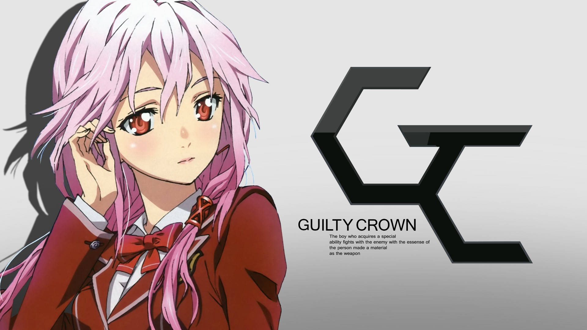 Guilty Crown School Girl Inori Wallpaper