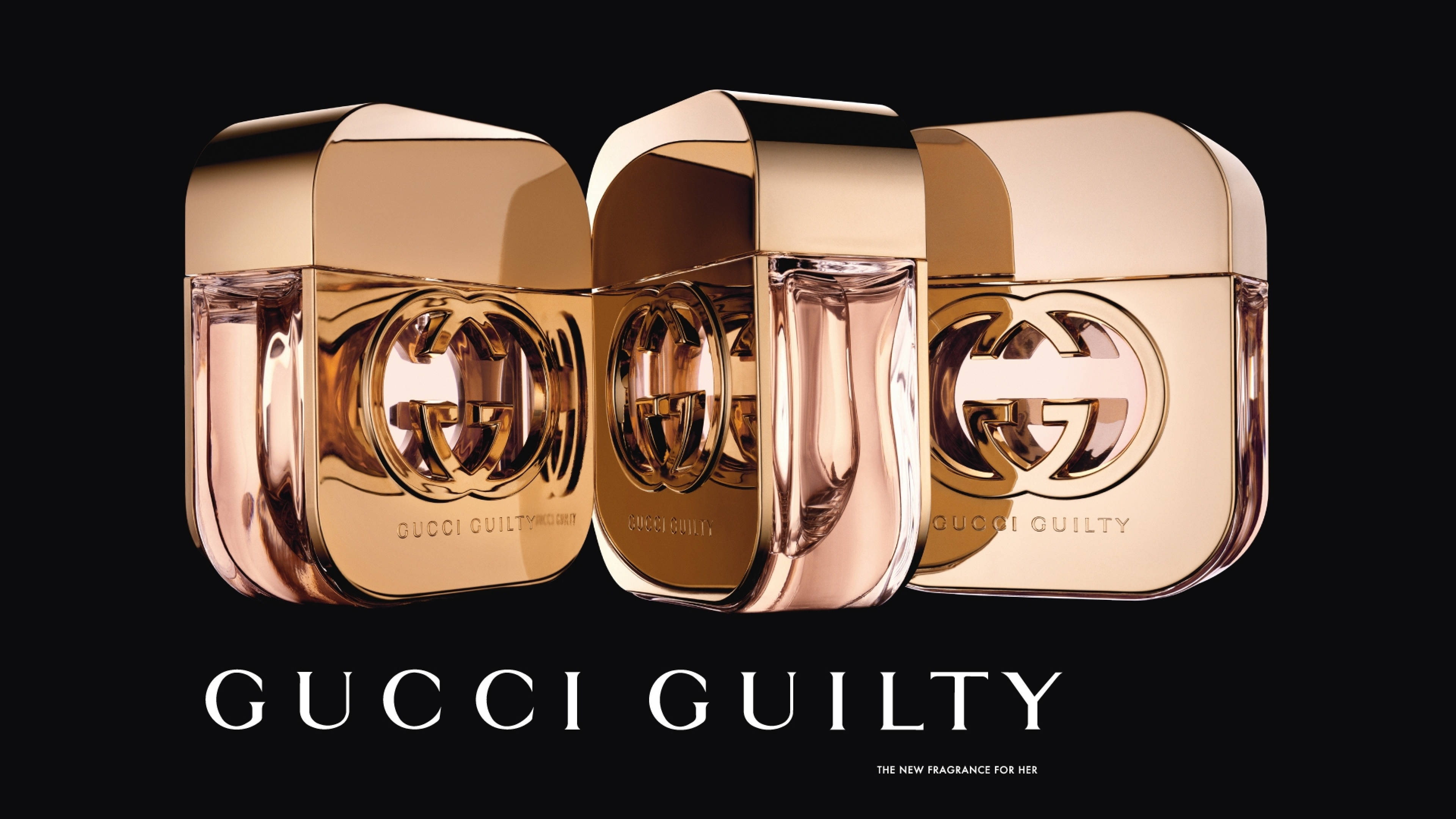 Guilty Unisex Perfume Gucci 4k Wallpaper