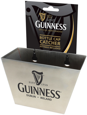 Guinness Bottle Cap Catcher Packaging PNG