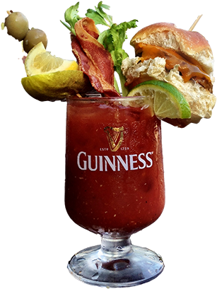 Guinness Branded Bloody Mary Cocktail PNG