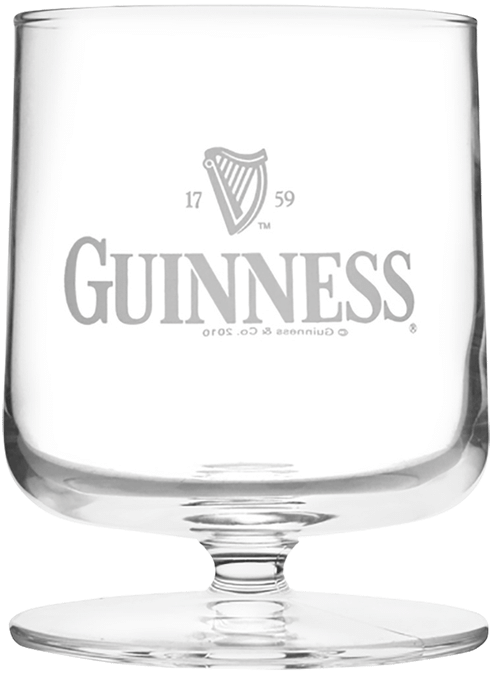 Guinness Branded Glassware PNG