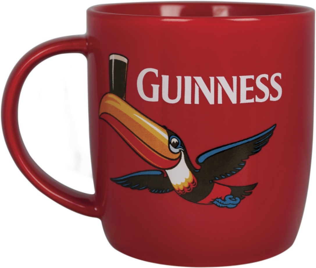 Guinness Branded Toucan Mug PNG