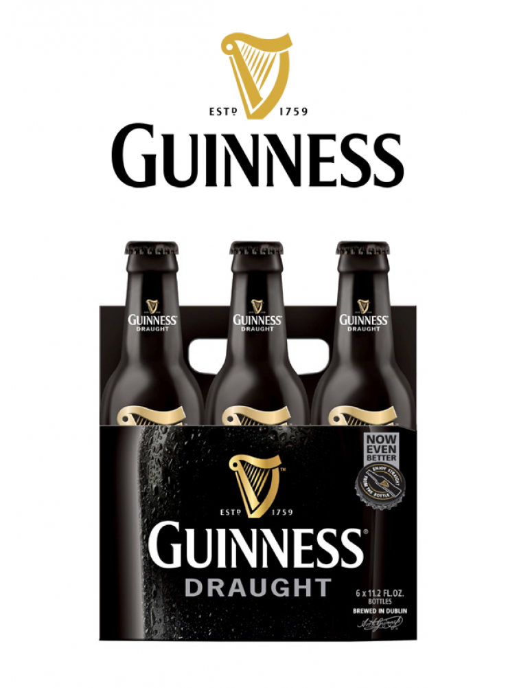 Guinness Draught Beer Pack Product Image PNG