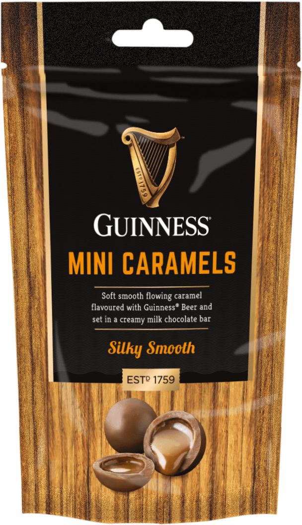 Guinness Mini Caramels Packaging PNG