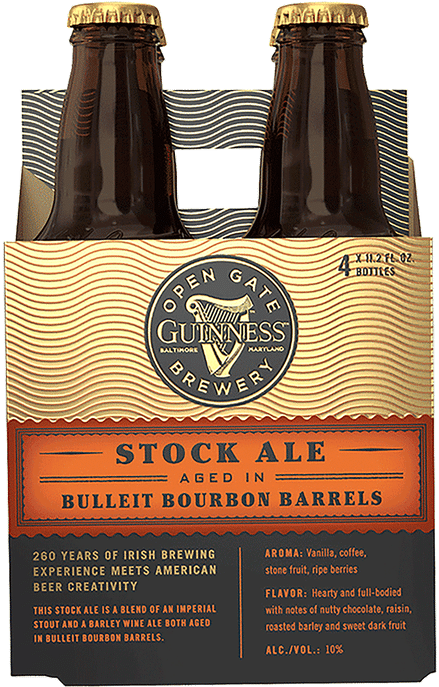 Guinness Stock Ale Bourbon Barrels PNG