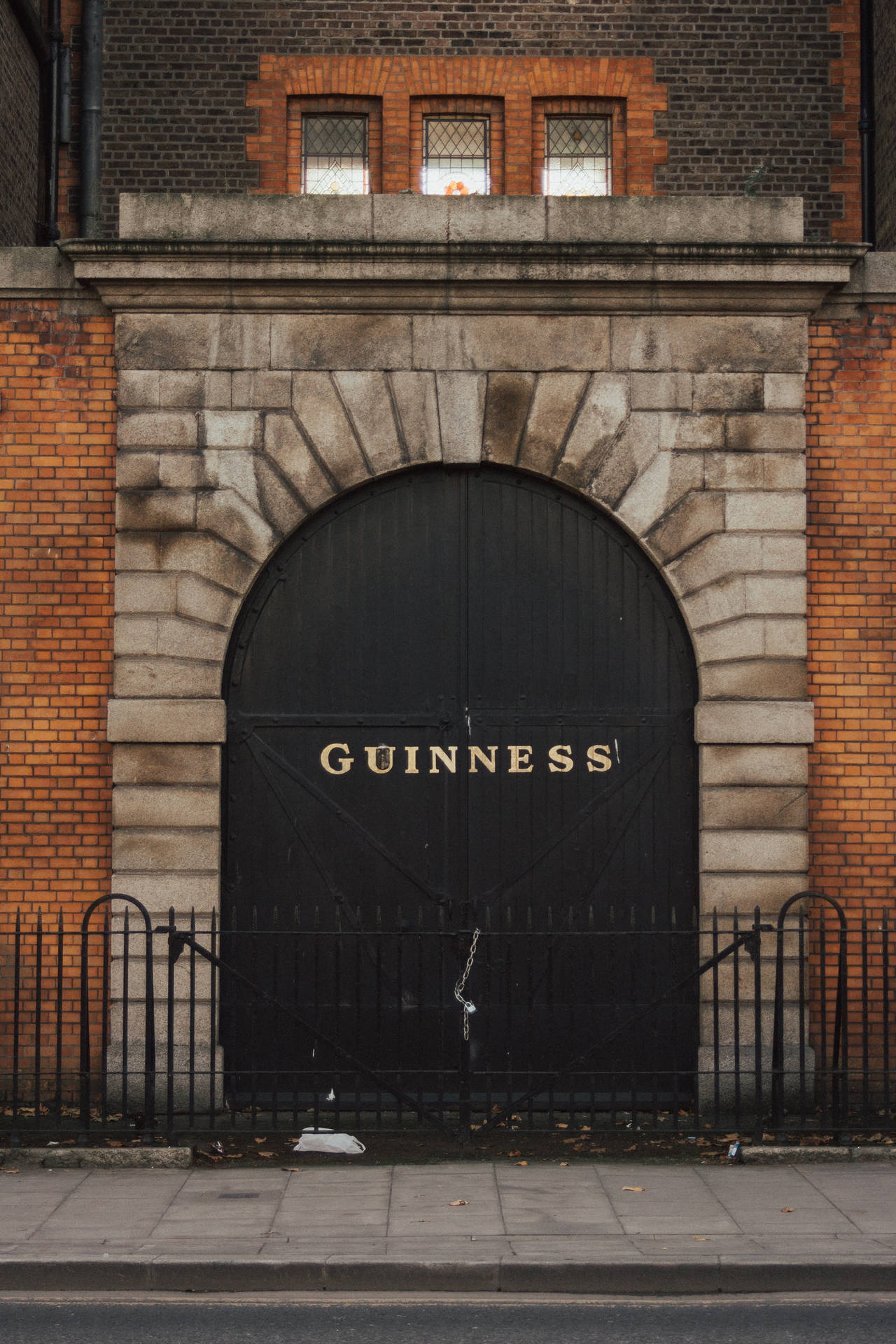 Guinness Storehouse St James Gate Brewery Entrance Wallpaper