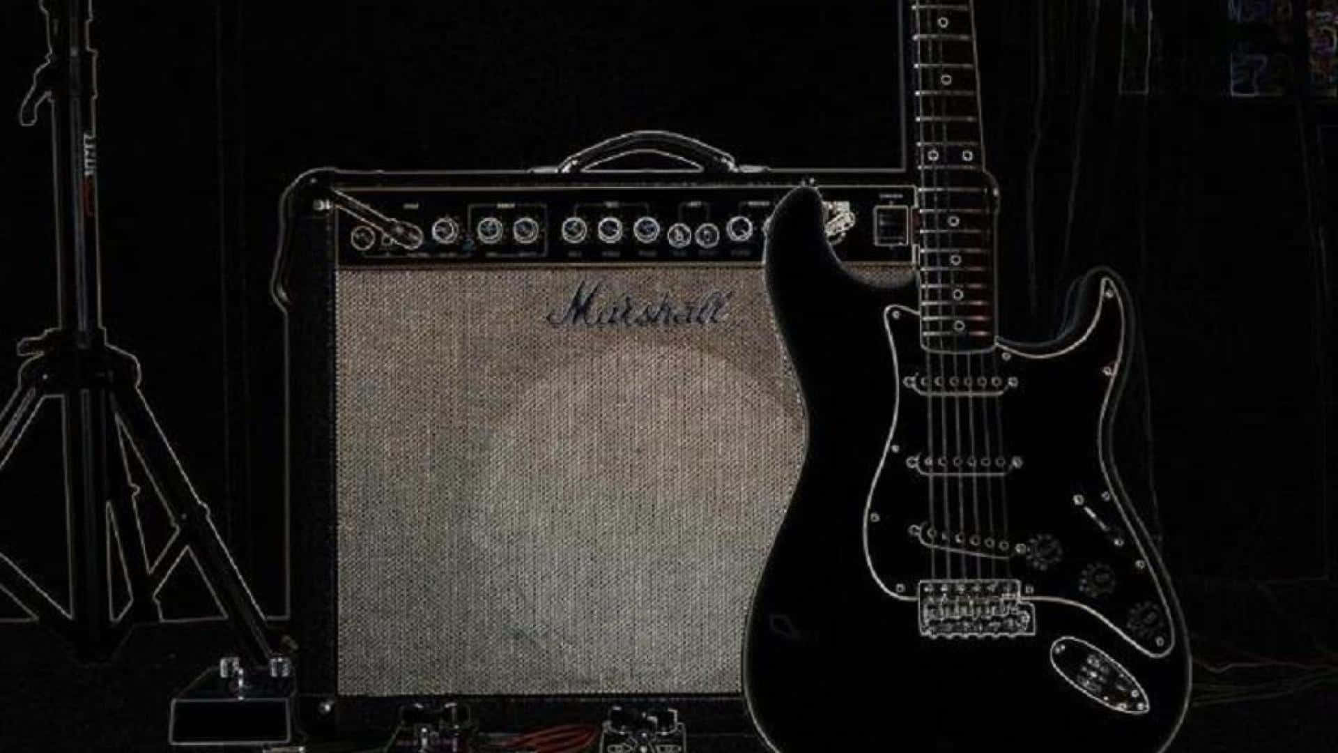Amp up Your Guitar Sounds Wallpaper