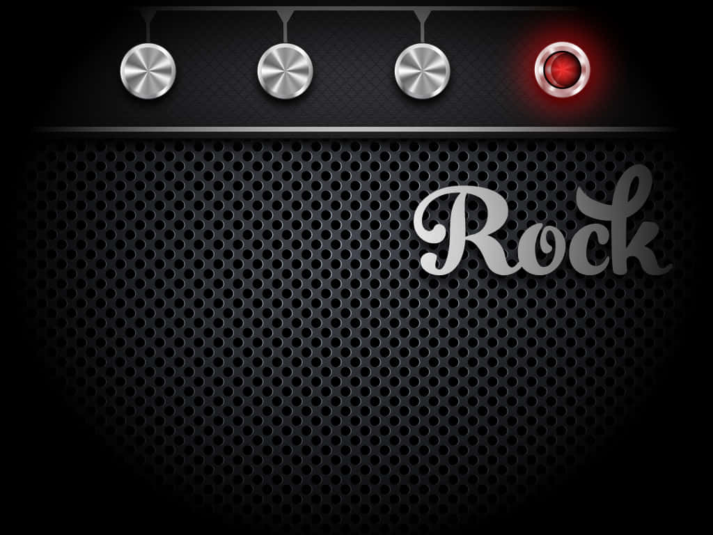 Rockeab Mit Deiner E-gitarre Und Deinem Verstärker Wallpaper