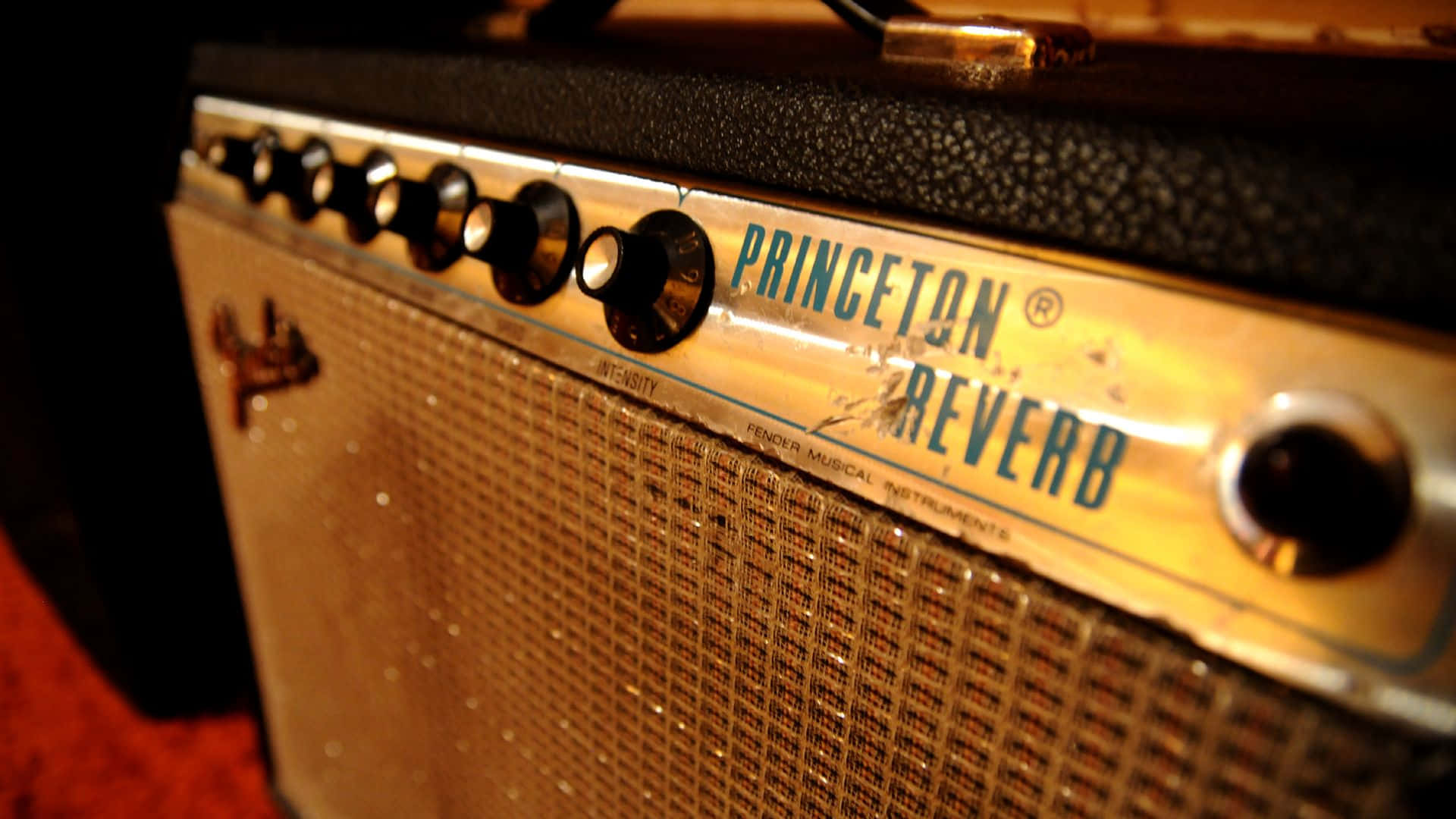 Gear Up for an Amazing Performance with the Right Guitar Amp Wallpaper